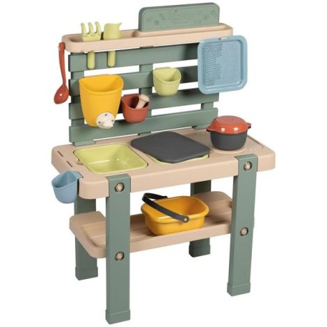 Bucatarie Smoby Mud Kitchen cu 15 accesorii - imagine 11